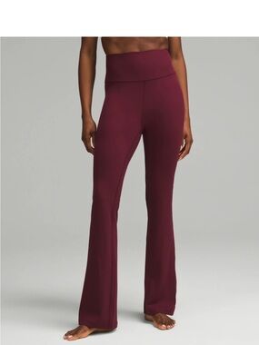 lululemon Groove Super-High-Rise flared pants
